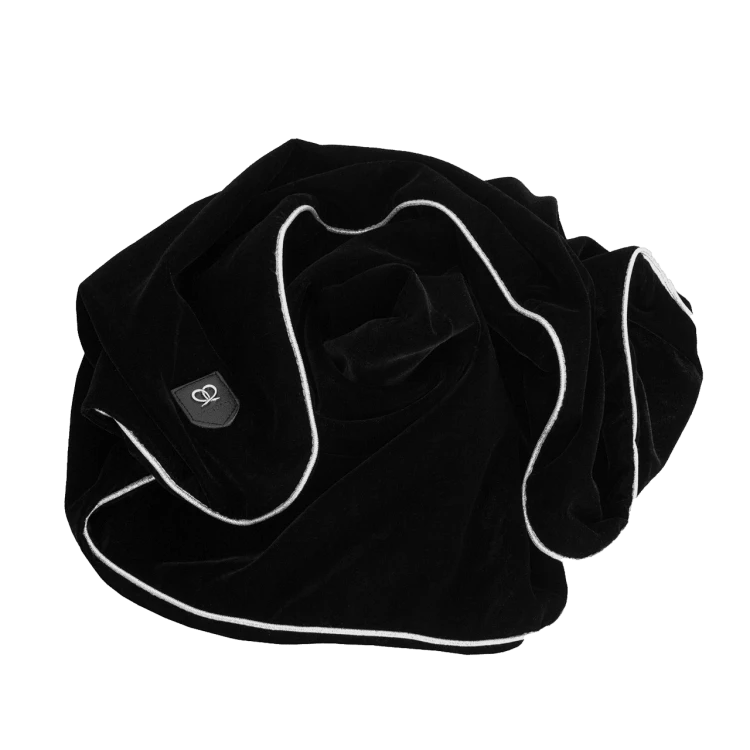 Kocyk POM POM Black King