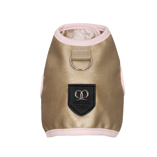 Kamizelka Pom Pom Gold Shine Rose
