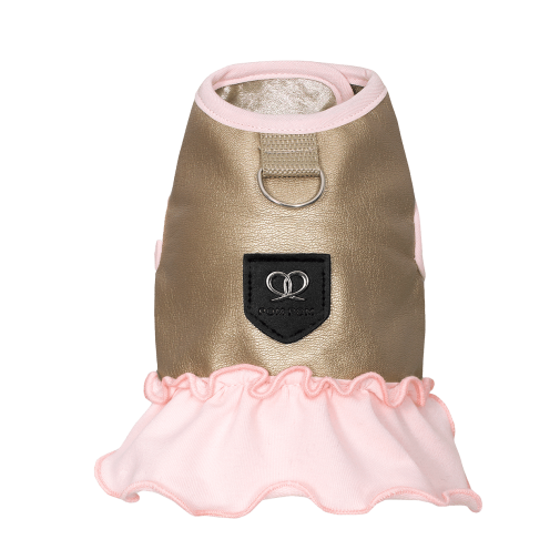 Kamizelka Pom Pom Gold Shine Rose II