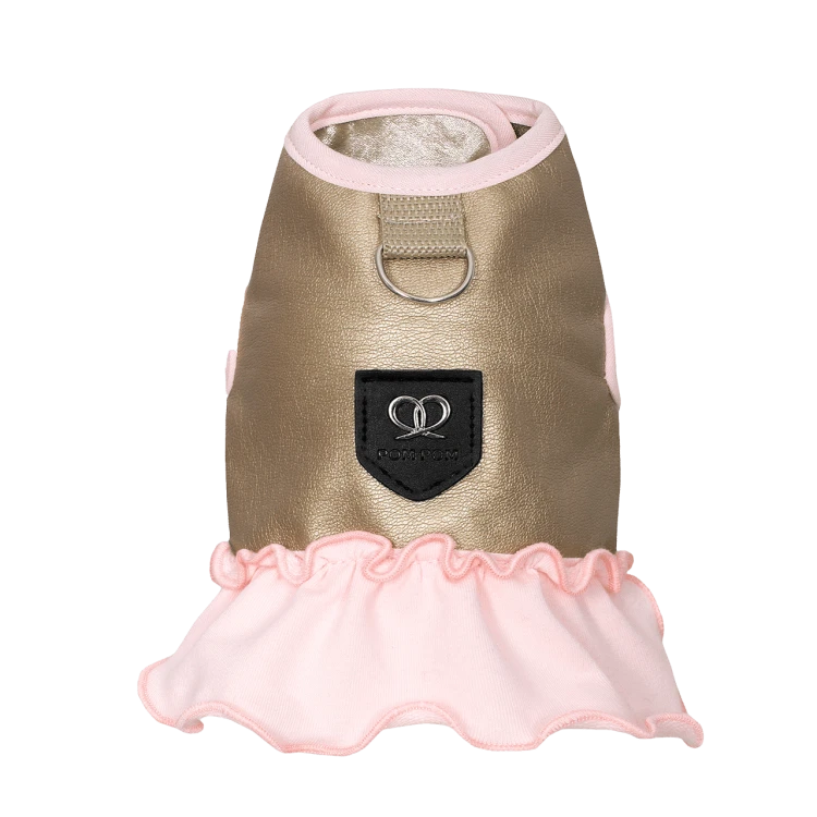 Kamizelka Pom Pom Gold Shine Rose II