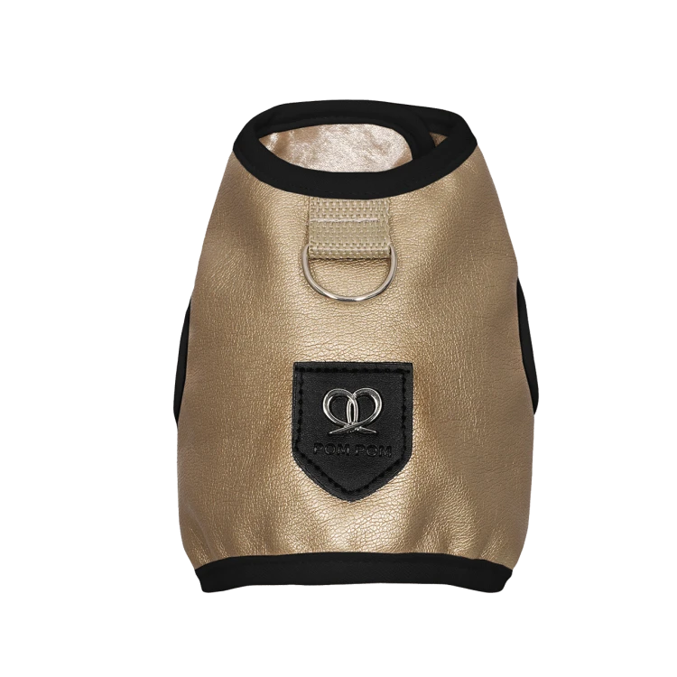 Kamizelka Pom Pom Gold Shine of Black