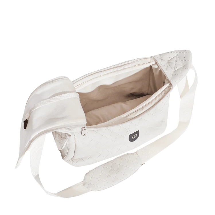 Torba Pom Pom City Ecru Diamond