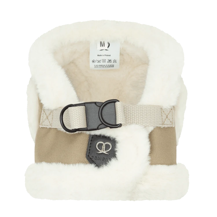 Kamizelka POM POM BEIGE FUR