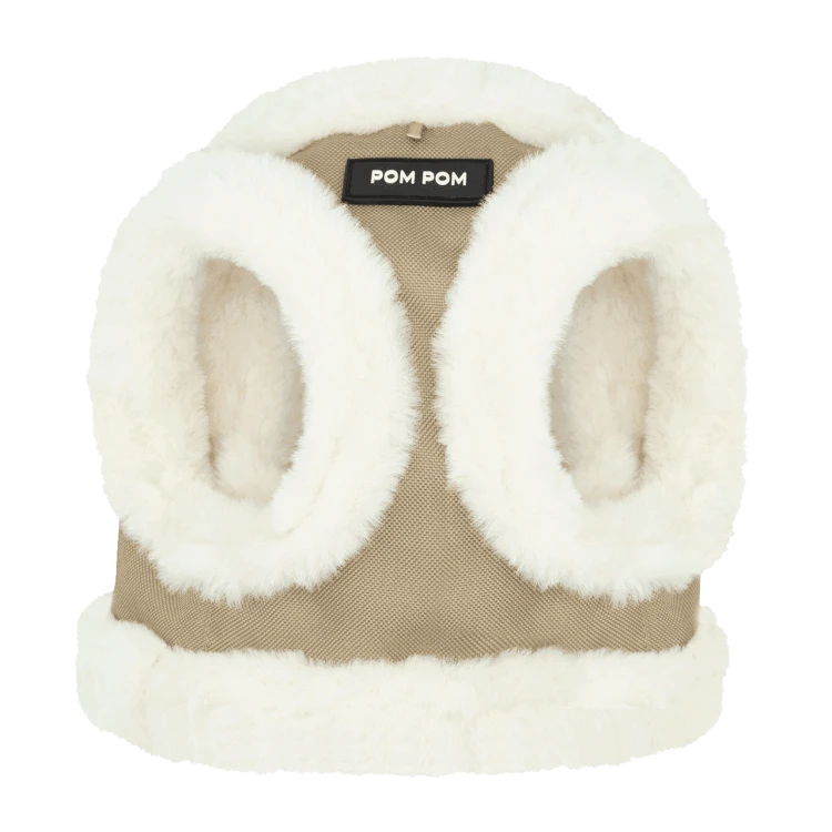 Kamizelka POM POM BEIGE FUR